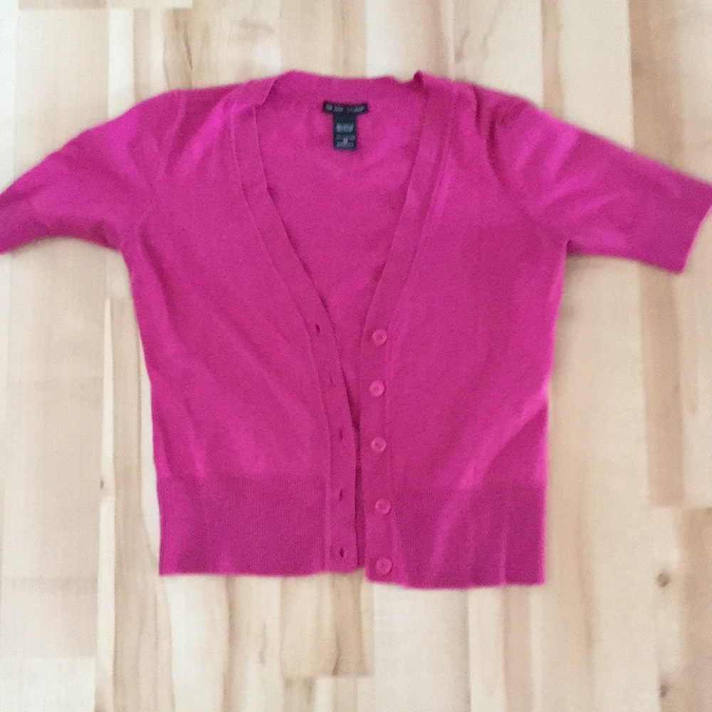 Pink Cardigan Sweater Set - Picture 2 of 6